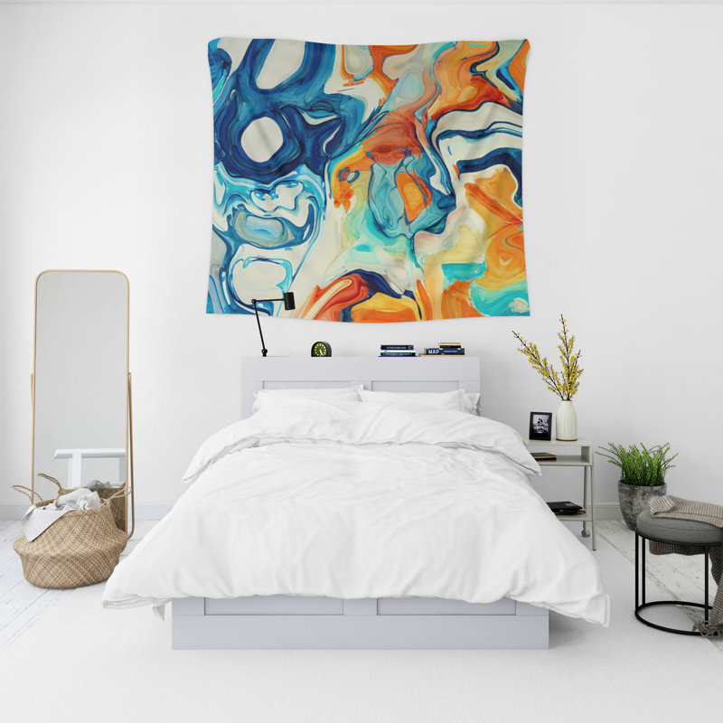 Tapisserie murale, H 60 po x l 51 po