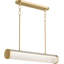 Purist 34-In Led Linear Chandelier-395612547