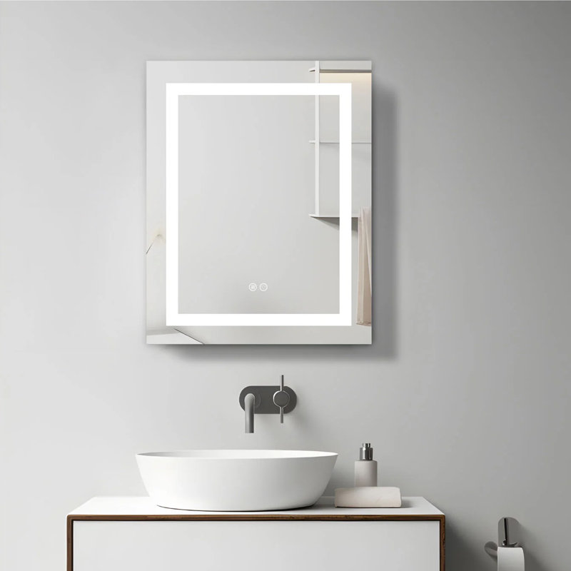 Miroir ajustable pour armoire à pharmacie H 30 po H 30 po Cosma