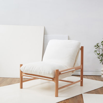 Fauteuil d'appoint Damalie Boucle