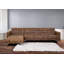 Delia 4 Seater Faux Leather Sofa Bed-17953273