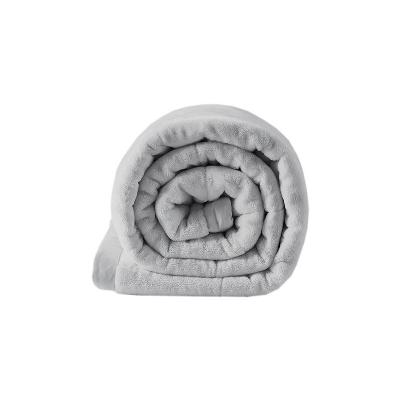 Couverture réversible en duvet HeiQ Smart, Gris, Lit simple