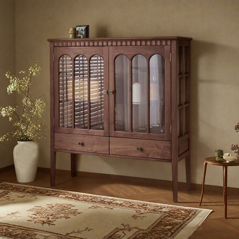 American Style Light Luxury Display Bookcase