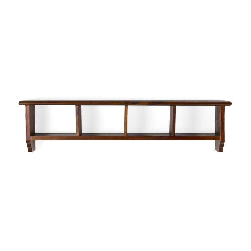 Phillis Floating Shelf, Brown