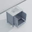 30 po X P 22 po Meuble-lavabo D avec comptoir en marbre de Carrare-347031416