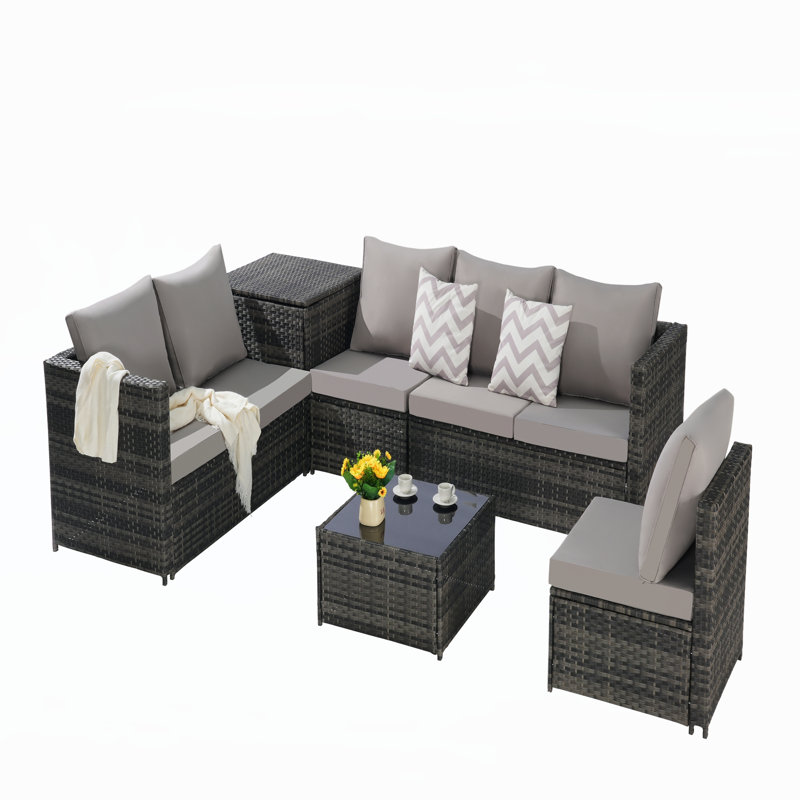Ensembles repas pour patio, Gris clair