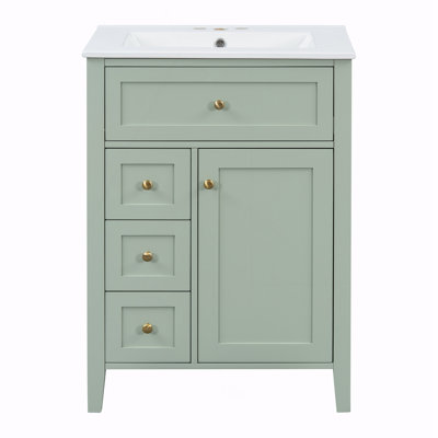 Meuble-lavabo de salle de bain avec lavabo