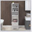 Armoire de trieur de linge inclinable à un compartiment et une porte