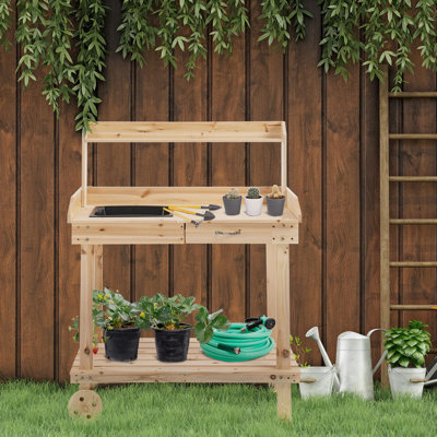 Mooresburg Fir Potting Bench