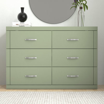 Avigail 6 Drawer 46.45'' W Double Dresser