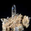 Terminated Smoky Quartz Cluster
