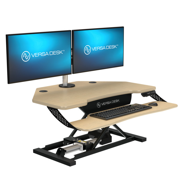 Convertisseur de bureau en coin VersaDesk PowerPro Elite, Érable