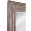 Miroir rectangulaire en bois massif Cusack Leaner