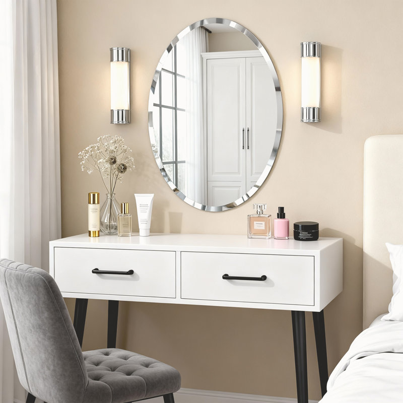 Miroir de salle de bain Annabellee, 23,8 po x 17,8 po