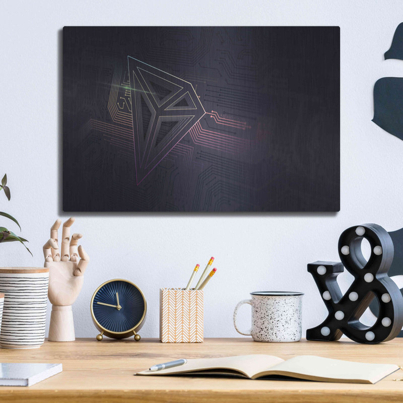 "Crypto-Tron" par Katalina Ooma, H 12 po x l 16 po