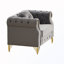 Chaise d'appoint rembourrée avec coussins ronds-1521341986
