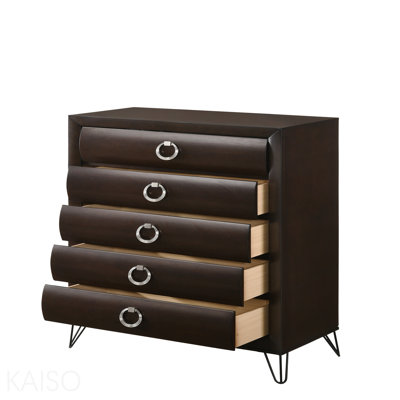 Commode finition merlot foncé