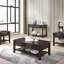 Table de bout simple en bois avec table de bout et tiroir d'appoint