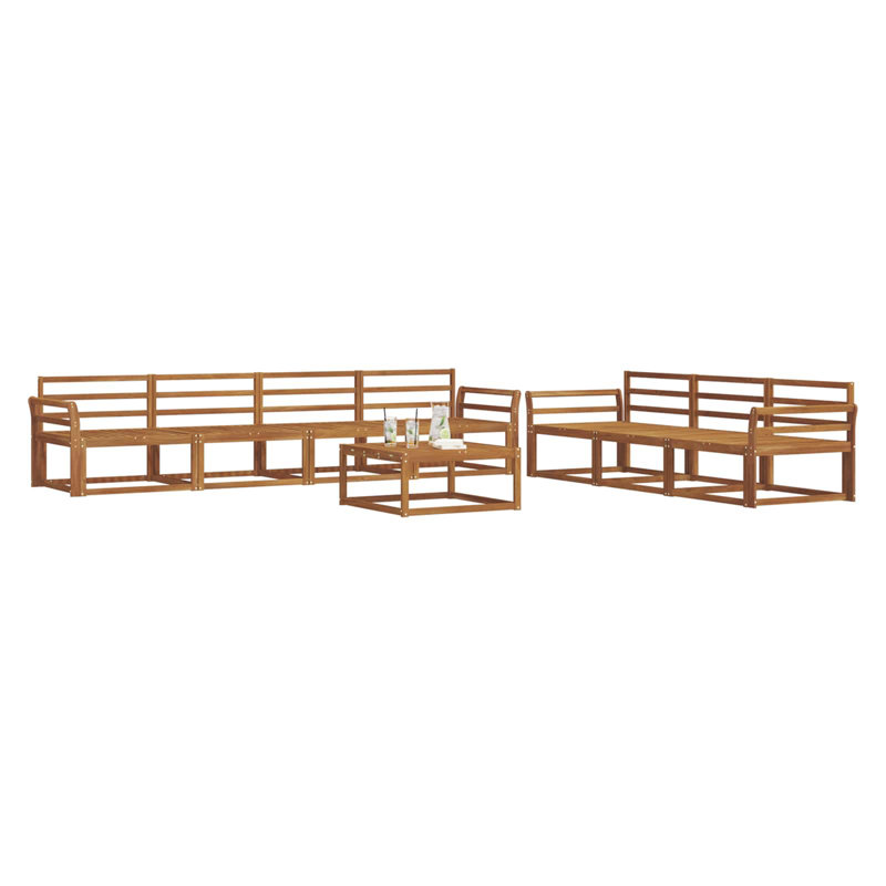 333cm Wide Patio Sectional Set