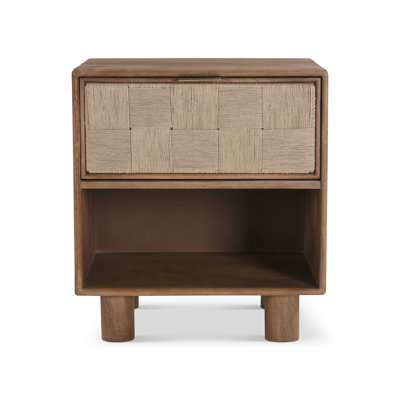 2-Shelf Mango Nightstand