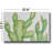 Green Cactus Garden Canvas Wall Art