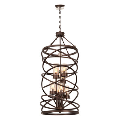 Eternity 8 LT Etruscan Bronze Pendant Kalco