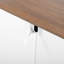 Commode 6 tiroirs avec rangement spacieux et poignées en métal, parfaite pour l'organisation de la chambre à coucher et du couloir