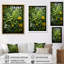 Cenaida Herbs Collage Harmony, reproduction d'art sur toile-2120568256-2120568259
