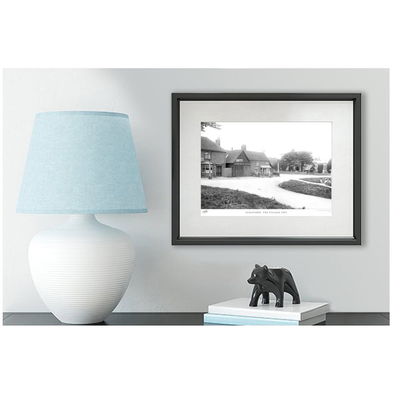 Ickleford, The Village 1903 by Francis Frith - Single Picture Frame Print, 60cm H x 80cm W x 2.3cm D