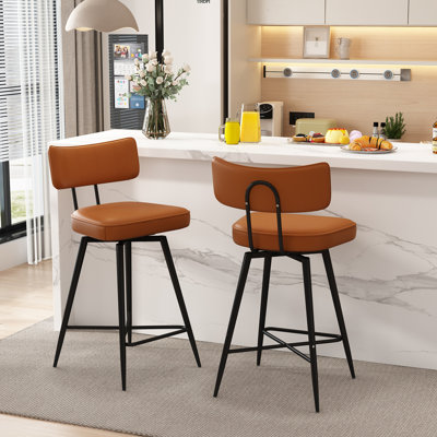 Corrigan Studio® 26 inch Swivel Counter Stools