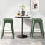 Stool with Metal Frame,Metal Bar Stools, Backless Counter Height Barstools, Indoor Outdoor Stackable Stools With Square Seat-125144602-141988136