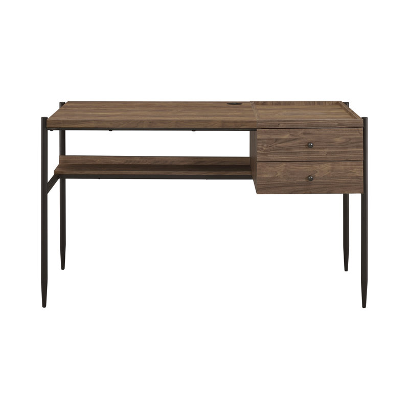 Metal Base Writing Desk