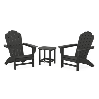 POLYWOOD Country Living Adirondack Chair Set