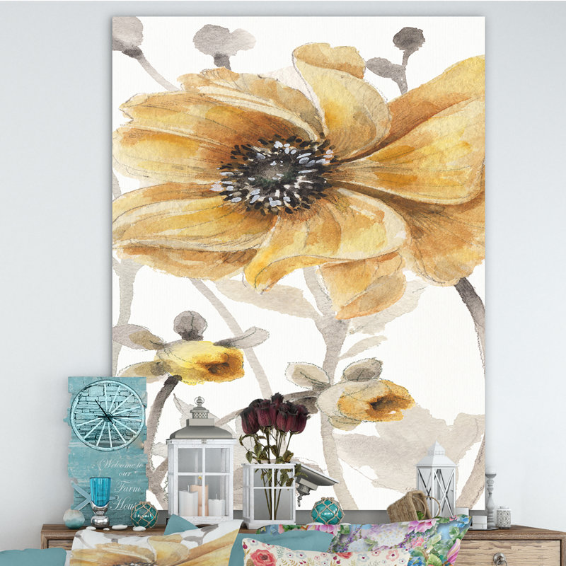 «Fields of Gold», reproduction d'art sur toile tendue, H 20 po x l 12 po x P 1po
