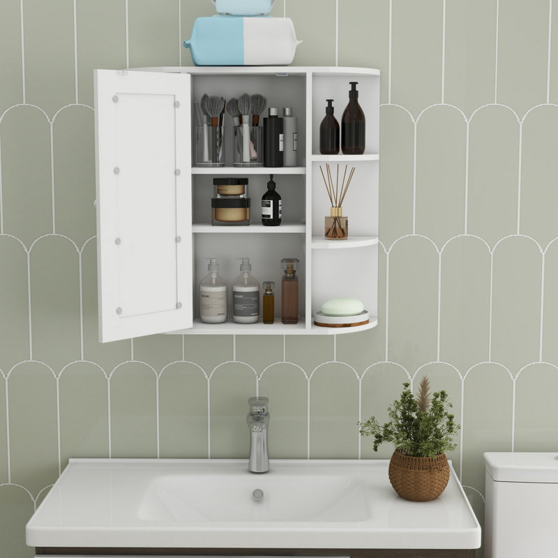 Armoire à pharmacie de salle de bain avec miroir