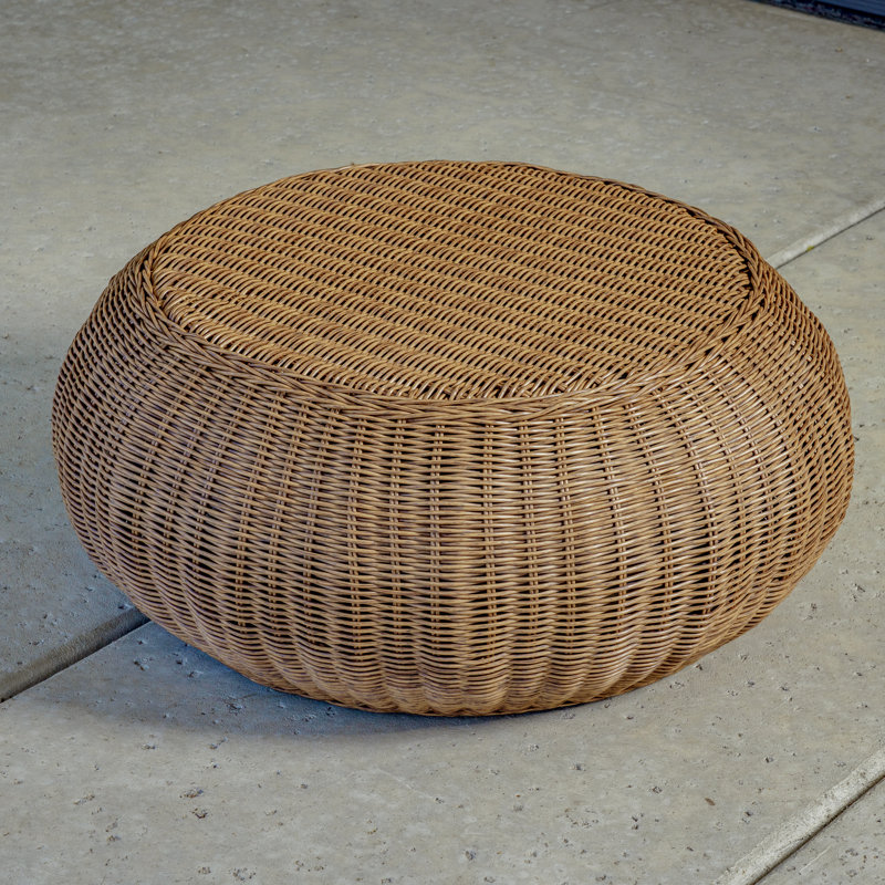 Table basse en osier