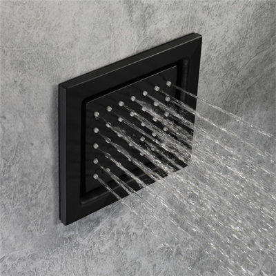 Système de douche thermostatique complet de luxe avec valve brute