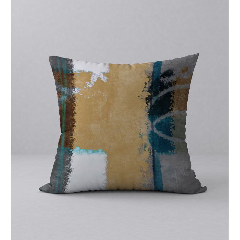 Housse de coussin décorative carrée impressionnante connaisseur, 18 po x 18 po