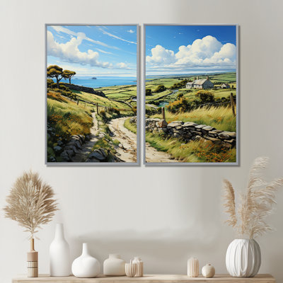 «Ireland Emerald Isle This V», art mural Irlande