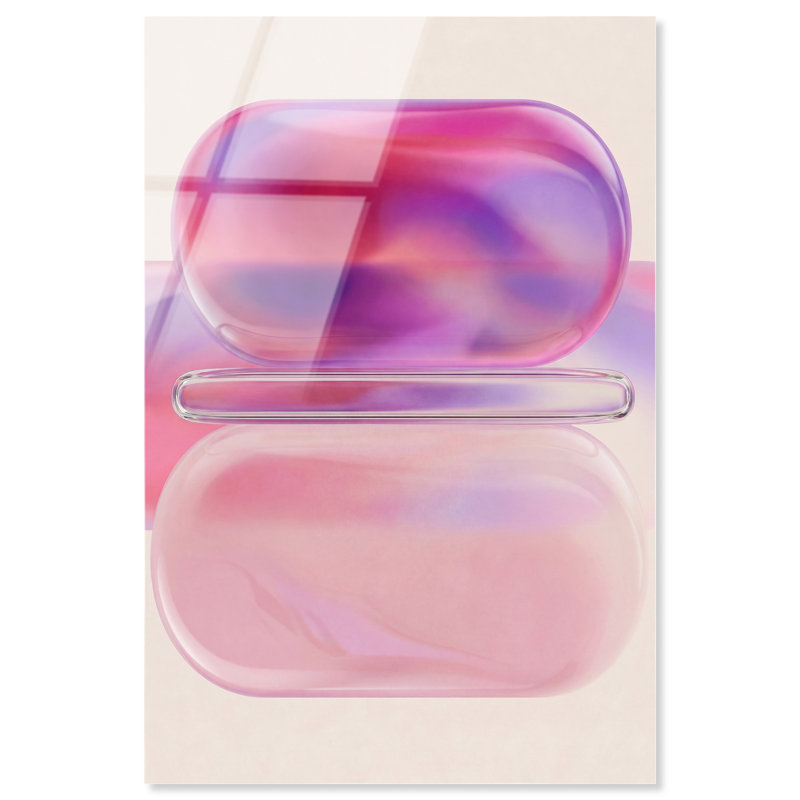 Balanced Harmony Print by Oliver Gal, 36"H x 24"W, High-Gloss Acrylic Print