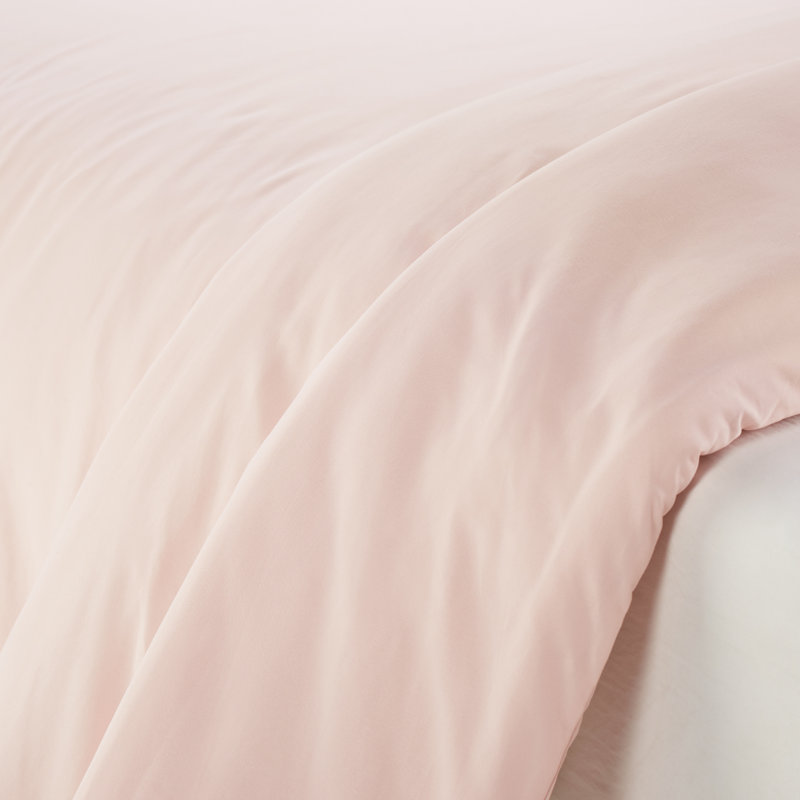 Blush Full/Queen Ultra Soft Polyester Duvet Cover Set