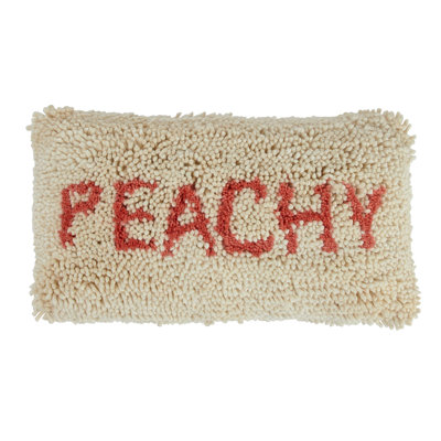 Cotton Blend Lumbar Rectangular Pillow Cover