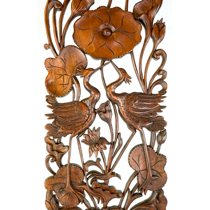 Handmade Wall Decor on Solid Wood
