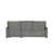 Fabric With Square Arms Sofa-1832899856