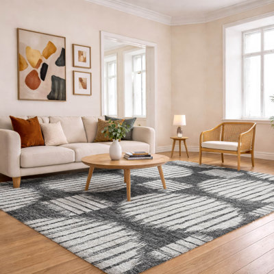Tapis à poil long de qualité supérieure lavable à la machine ADS119