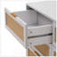 Armoire de rangement en rotin à 6 tiroirs au design naturel pour la chambre à coucher et le salon, écologique et spacieuse-130178351-130178353