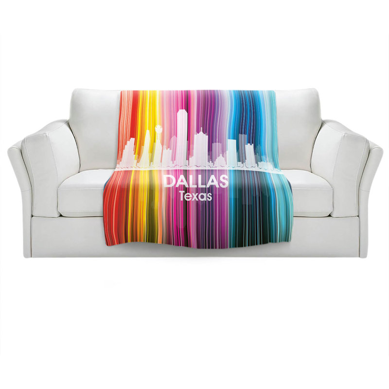 Hand Woven Throw Blanket, 68" x 80"