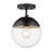 Martina Glass Semi Flush Mount-248100706-161854381
