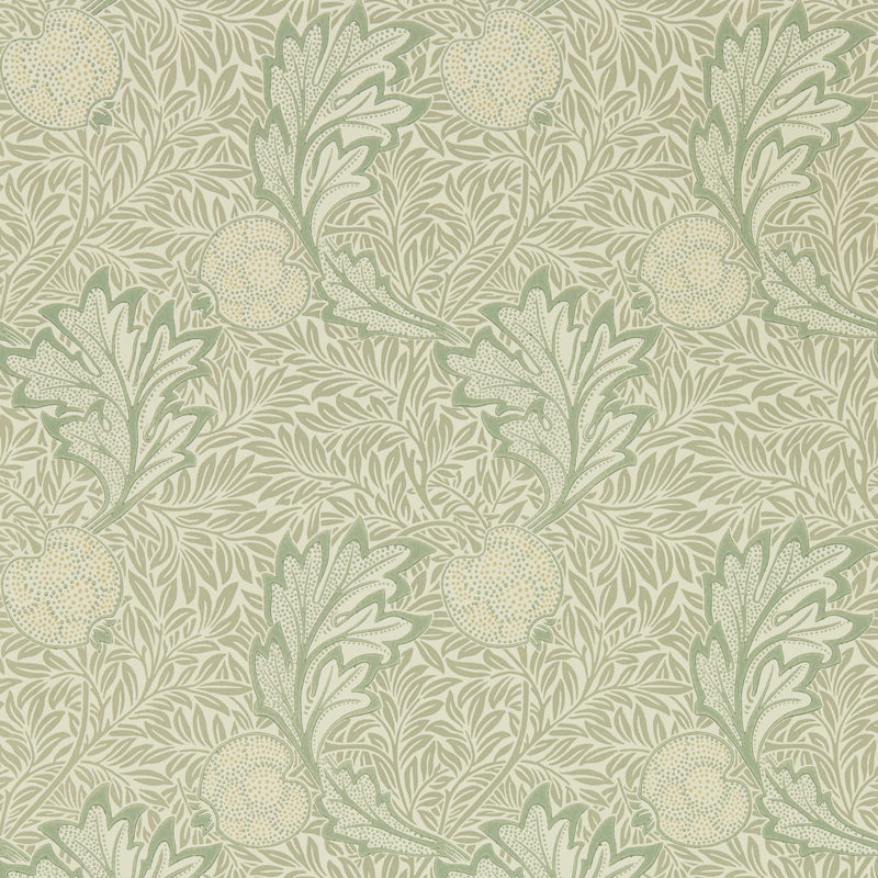 Apple 10.05m x 52cm Matte Wallpaper Roll, Green
