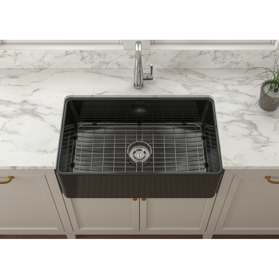 Single Bowl Farmhouse Kitchen Sink